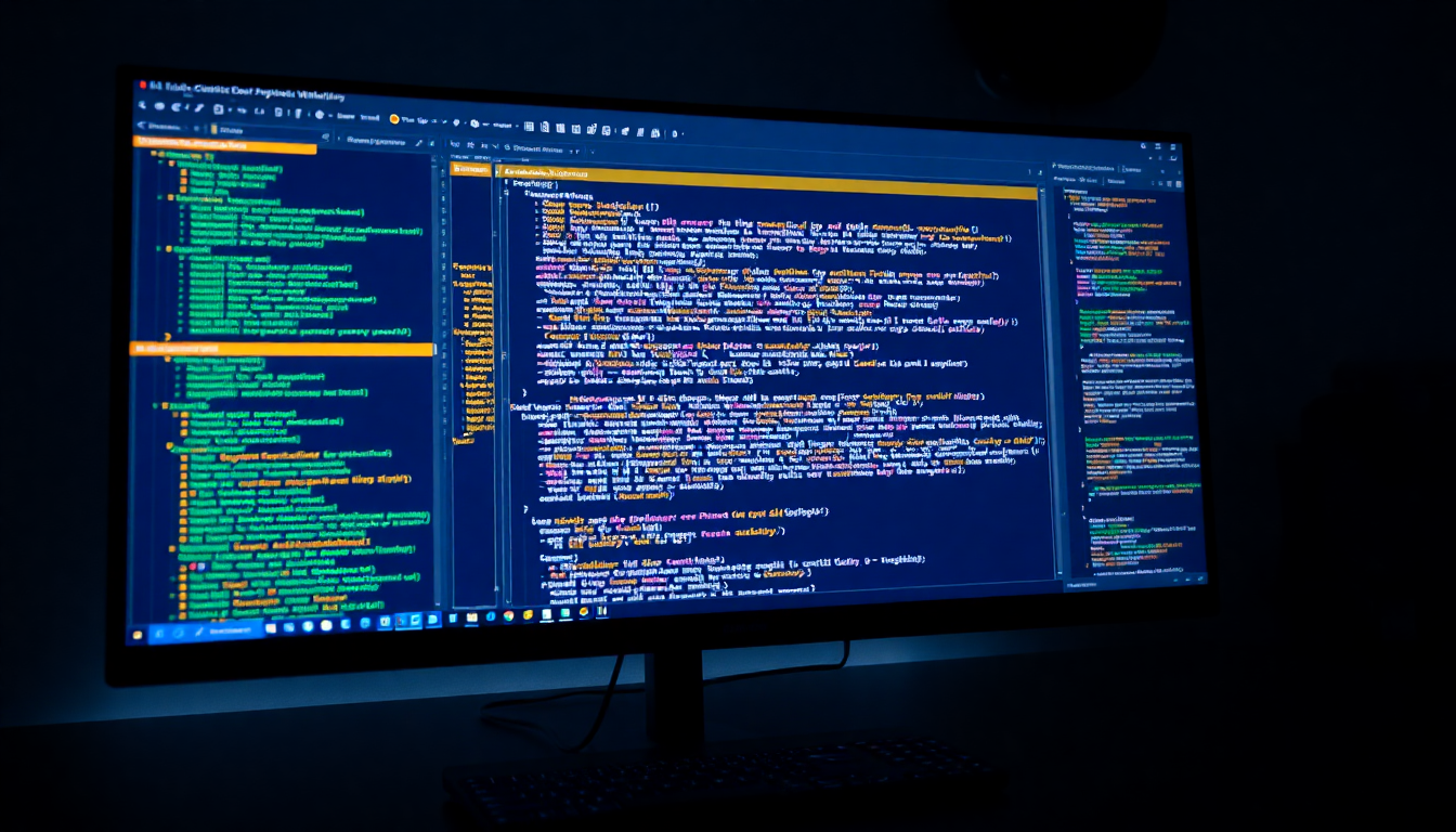 전체 코드베이스 구조와 의존성을 분석하는 AI 에이전트의 모습