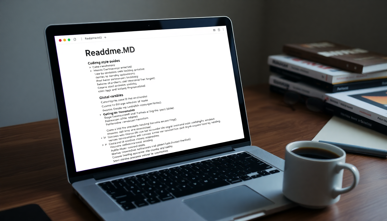 CLAUDE.md 파일로 프로젝트 규칙을 명시하는 화면