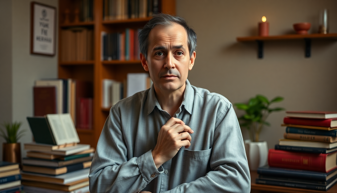 세계적 석학 유발 하라리가 위빠사나 수행을 통해 얻은 통찰과 집중을 상징하는 이미지